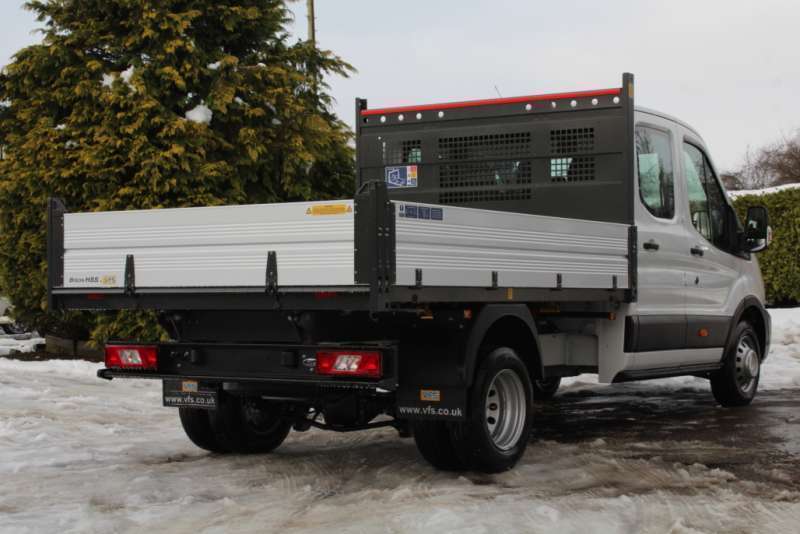 This is the Transit Double Cab Tipper vehicle.